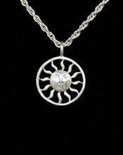 Load image into Gallery viewer, Double Sided Sun Charm