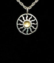Load image into Gallery viewer, Double Sided Sun Charm