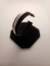 Load image into Gallery viewer, 3 Band Cuff Bracelet