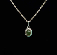 Load image into Gallery viewer, Stone 8X10 Classic Serrated Pendant